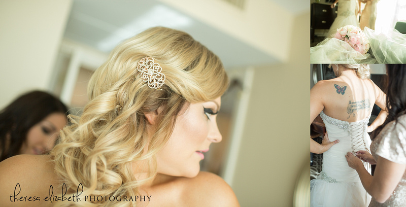 Wedding Prep at the Hilton Hotel in Baton Rouge, LA
