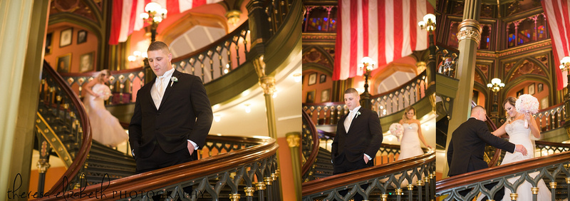 Wedding Ceremony at Old State Capitol, Theresa Elizabeth Photography Weddings