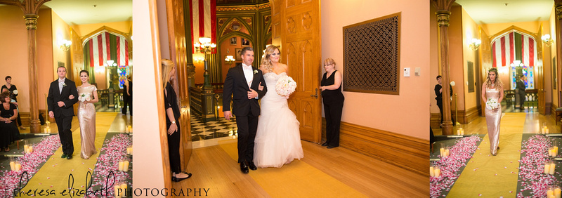 Wedding Ceremony at Old State Capitol, Theresa Elizabeth Photography Weddings